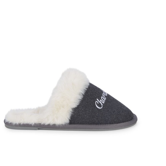 Saks Fifth Avenue Chardonn-Yay Faux Fur Slippers - Picture 5 of 5